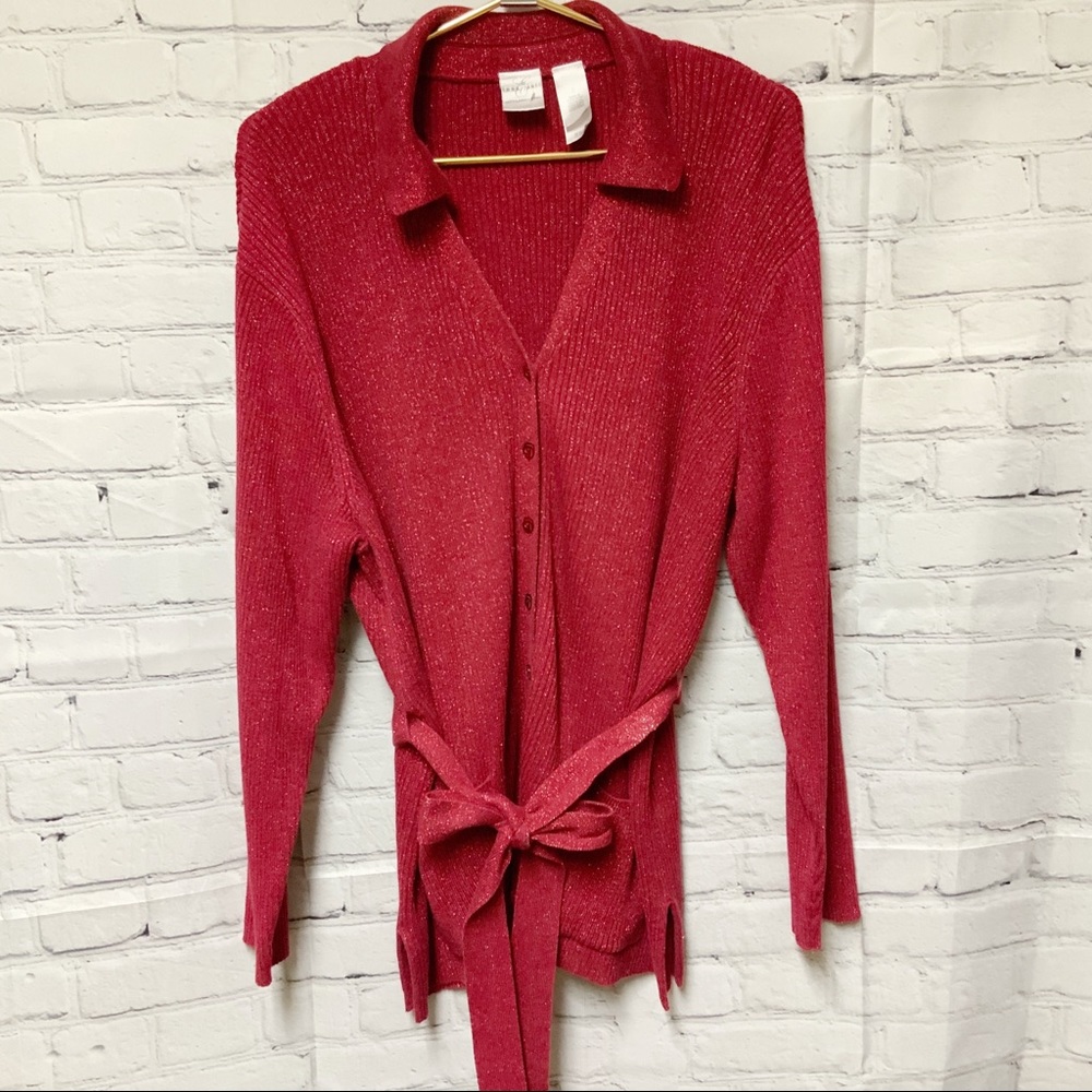 Red Sweater by Emma James a Liz Claiborne Co